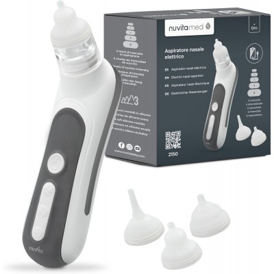 Aspirador Nasal Elettrico Nuvita con Batería Recargable 