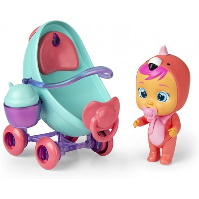 Bambola IMC Toys Cry Babies Il Veicolo di Fancy