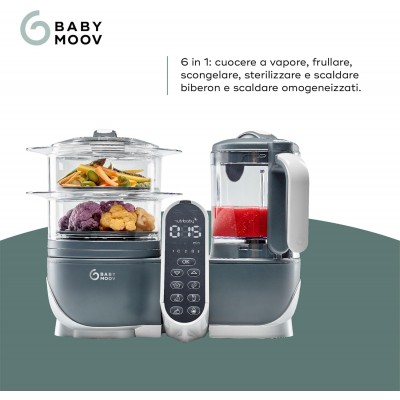 Babymoov Robot de Cocina Multifunción para Bebés Nutribaby(+) Opal Green
