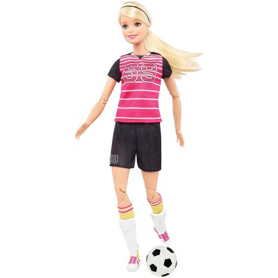 Bambola Barbie Sport Calciatrice