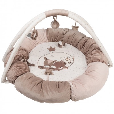 Tappeto con Palestrina Nattou Pouf