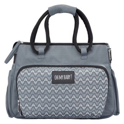 Badabulle Boho Bolso De Maternidad Borsa fasciatoio Badabulle Boho Grigia