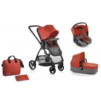 Trio Be Cool Slide 3 Top Be Solid Poppy