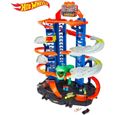 Garage Assalto del T-Rex Hot Wheels Ultimate Garage
