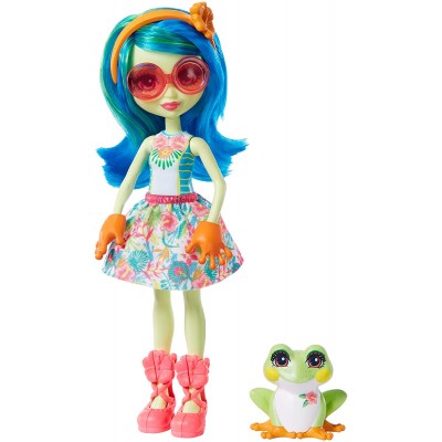 Bambola Mattel Enchantimals Tamika e la Rana