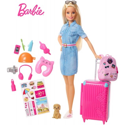  Bambola Barbie In Viaggio