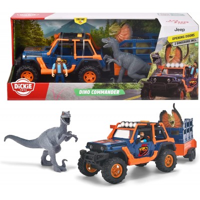 Playset Dickie Toys by Simba Jeep Dino Commander