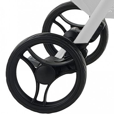 Set Ruote Posteriori per Passeggino Gemellare Joie Evalite Duo