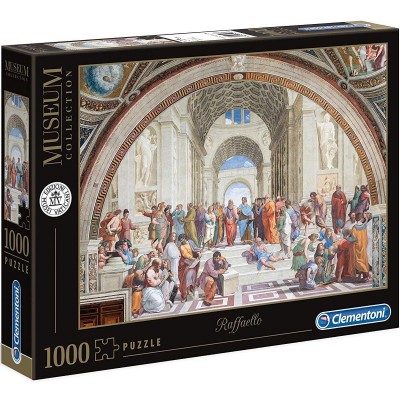 Puzzle Clementoni Museum Collection La Scuola di Atene Raffaello 1000 pz