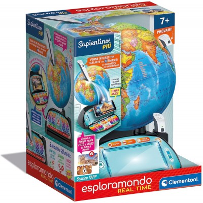 Mappamondo Clementoni Sapientino Più Esploramondo Real Time