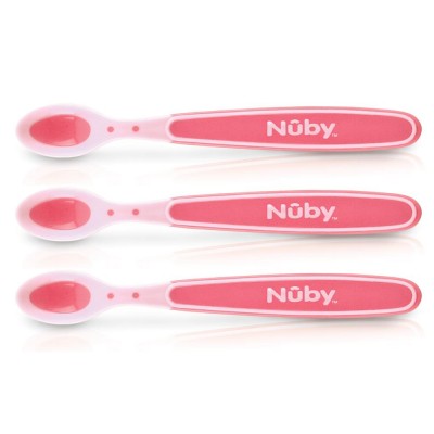 Cucchiaini Termosensibili Nuby Hot Safe Rosa 3pz 