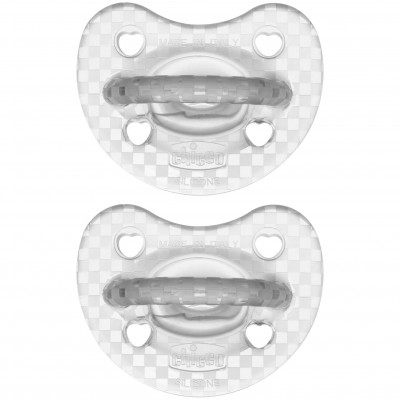 Gommotto Chicco PhysioForma Crystal Silicone 16-36m 2Pz