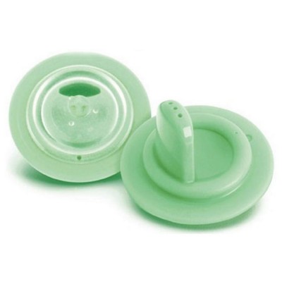 Beccuccio Antigoccia per Tazza e Biberon Avent 6m+ Verde - OUTLET - /