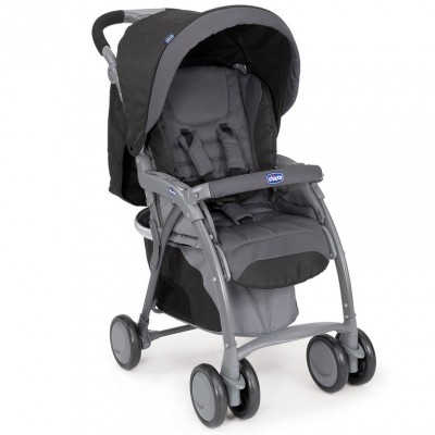 Passeggino Chicco Simplicity Plus Top Antracite con Coprigambe