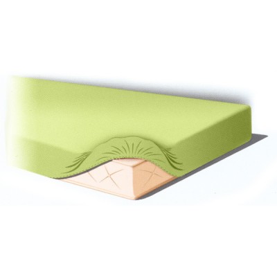 Lenzuolino Billo e Pallina Sotto con Angoli per Lettino Verde