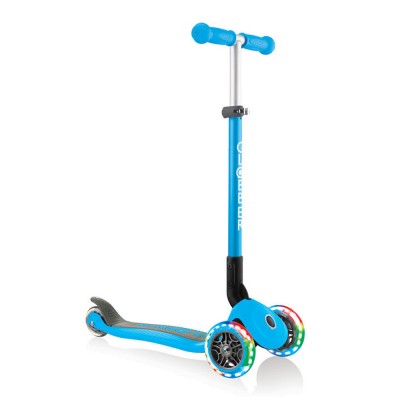 Monopattino Globber Primo Foldable Lights Sky Blue