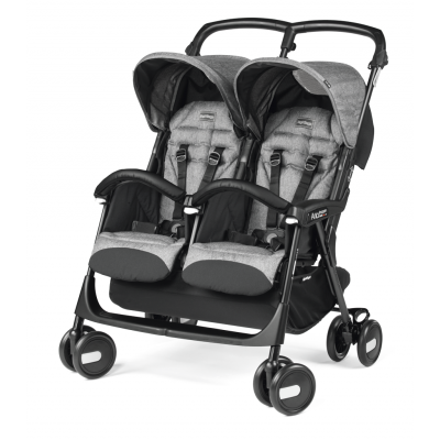 Passeggino Gemellare Peg Perego Aria Twin Shopper Cinder