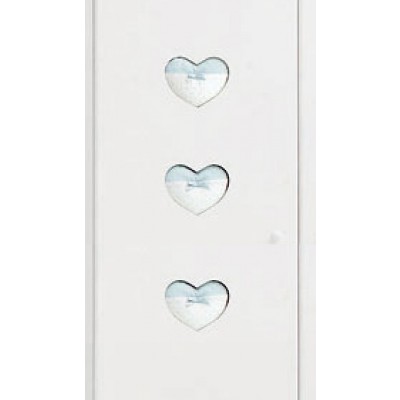 Set Cuori Imbottiti Nanan per Armadio Nanna Azzurro 3pz