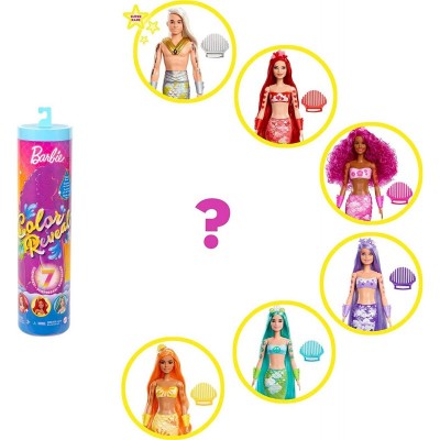 Bambola Sirena Barbie a Sorpresa Color Reveal