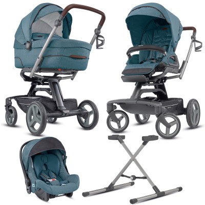 Trio Inglesina Quad Ascott Green + Seggiolino Darwin