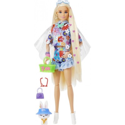 Bambola Barbie Extra N.12 con 15 Accessori