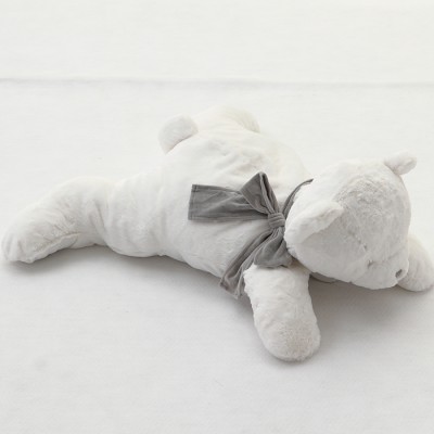 Peluche Nanan Batuffolo Sciarpa Grigia 70 cm