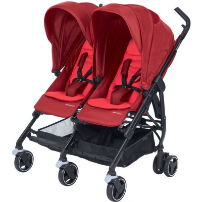 Passeggino Gemellare Bebe Confort Dana For 2 Vivid Red