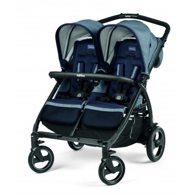 Peg Perego Book For Two Silla Doble De Paseo Plegable Tipo Libro Color Horizon