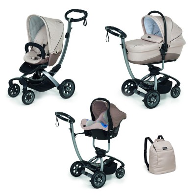 Trio Foppapedretti Myo Tronic Platinum con Motore Elettrico Sand