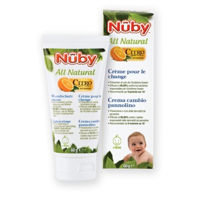 Crema Nuby Citroganix per Cambio Pannolino 60gr 