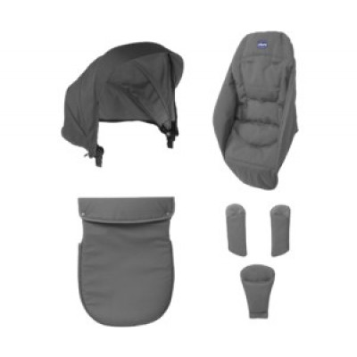 Chicco Color Pack Urban - Kit De Accesorios Para Silla De Paseo Color Negro