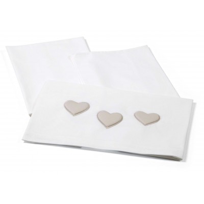Set Lenzuola per Lettino Billo e Pallina Taddy Tortora 3 pz