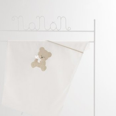 Copertina Jersey per Carrozzina Nanan Coccolo Bianco