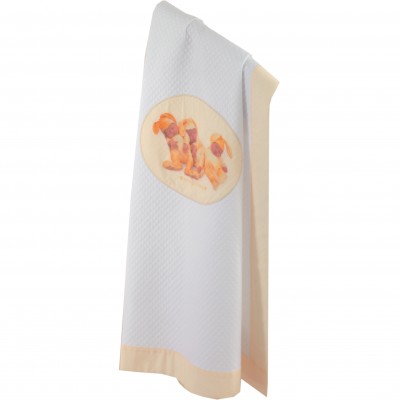 Copriletto Piquet Culla - Carrozzina Anne Geddes Baby Bunnies Giallo