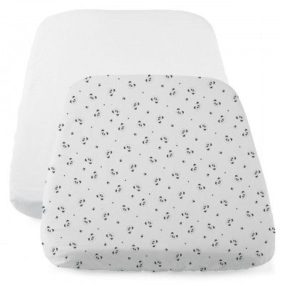 Set Lenzuola con Angoli Chicco Next 2 Me Panda 2pz