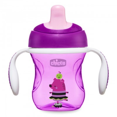 Tazza Chicco Training Maialino Viola 6m+