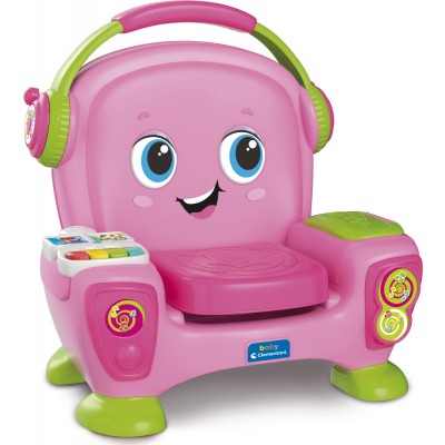 Gioco Clementoni La Poltroncina Canta, Suona e Balla Pink