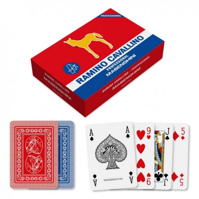 Carte da Gioco Masenghini Ramino Cavallino