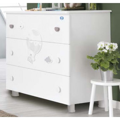 Comò Pali Bonnie Baby Bianco