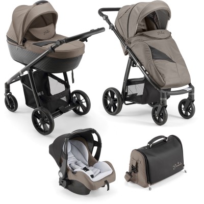 Bastones Trio Diamante Arena / Negro Trio Pali Diamante Sabbia/Nero