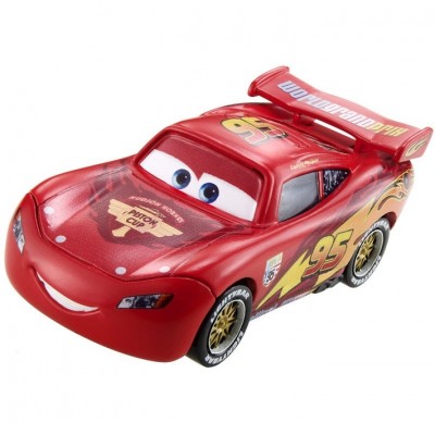 Macchinina Disney Cars Saetta McQueen con Ruote da Corsa