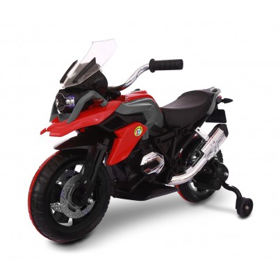Moto Elettrica Lamas Toys Modello BMW GS Flower Rosso