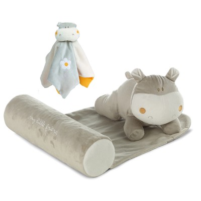 Cuscino Antiasfissia Hippo Musicale Jane Grigio