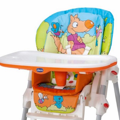 Fodera Seggiolone Chicco Polly 2 in 1 Wood Friends