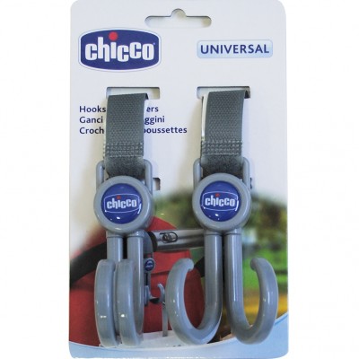 Ganchos Universales Chicco Para Silla de Paseo 