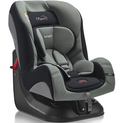 Seggiolino Auto Brevi GP Sport 0-18 kg Nero Grigio
