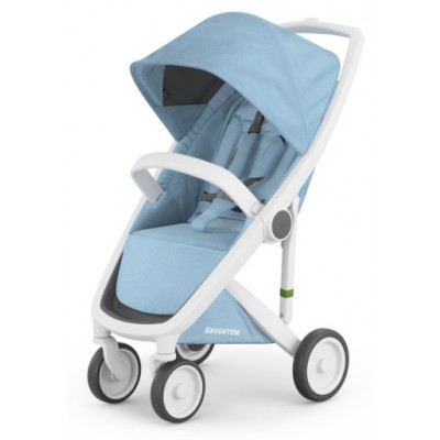 Passeggino 3 in 1 Greentom Upp Bianco Sky