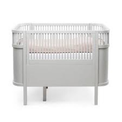 The Sebra Bed Baby & Jr. &ndash;Cuna Cama Stone Grey