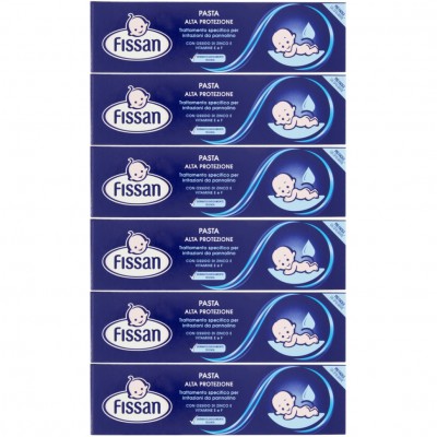 6 CONFEZIONI - Pasta Alta Protezione Fissan 100 ml