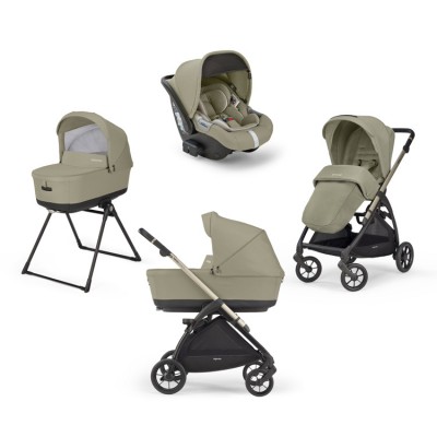 Trio Inglesina Electa Nolita Beige + Telaio Iridio Black + Seggiolino Auto Cab